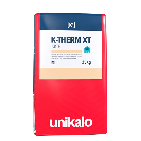 Mortier ITE Unikalo K-Therm XT MCR isolation extérieure