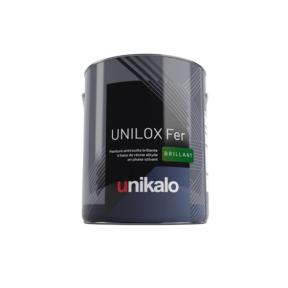 Peinture métal brillante antirouille Unikalo Unilox Fer