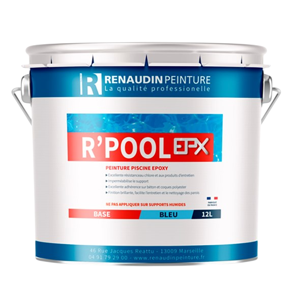 Peinture epoxy piscine R’Pool EFX Renaudin
