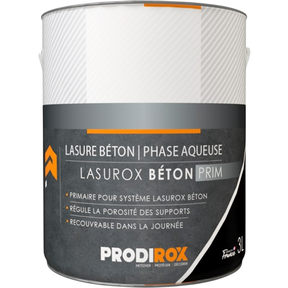Primaire béton Prodirox Lasurox pour préparation supports béton