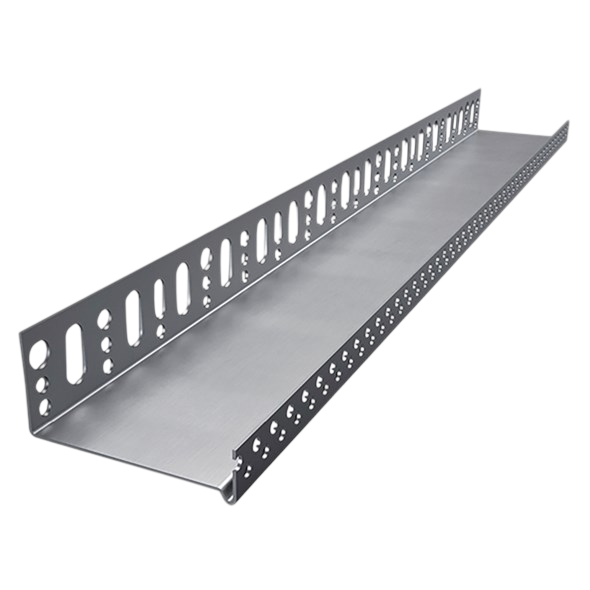 Profilé aluminium départ ITE pour isolation extérieure