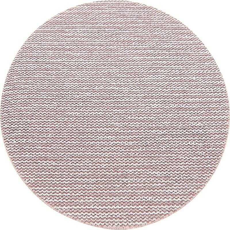 Disque abrasif circulaire en maille de marque Premines pour ponçage sans poussière.