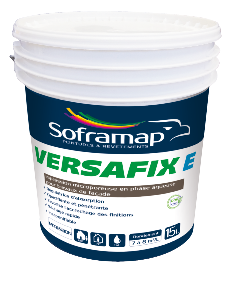 Pot de 15 litres d'impression microporeuse Soframap Versafix E.