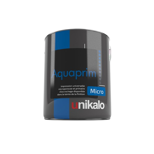 Pot de peinture primaire Aquaprim Micro Unikalo pour impression universelle.