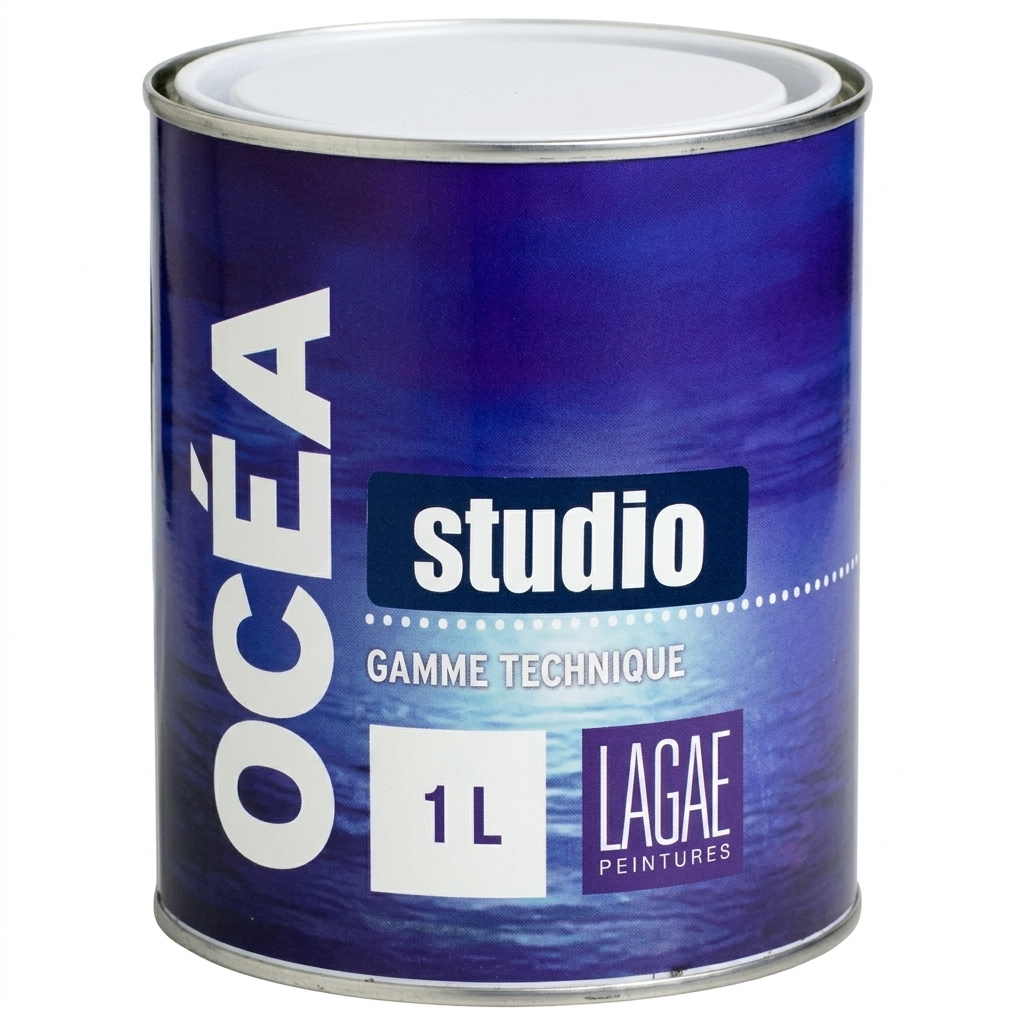 Pot métallique de 3 litres de peinture technique Océa Écran Blanc de la marque Lagae